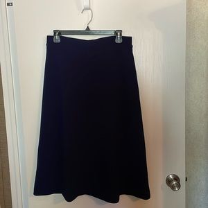 Navy skirt-(a-line)